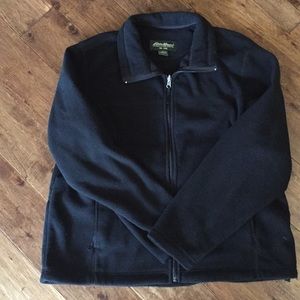 Men’s Eddie Bauer black fleece